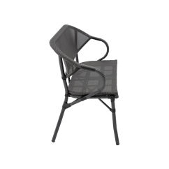 Technorattan Bench CAMILLO BENCH Graphite