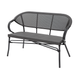 Technorattan Bench CAMILLO BENCH Graphite