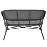 Technorattan Bench CAMILLO BENCH Graphite