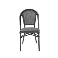 Technorattan chair MATTEO Graphite