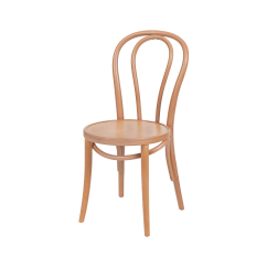 Wooden Restaurant Chair MONET 18 Natural