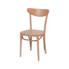 Wooden Restaurant Chair BOOMERANG Natural