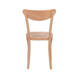 Wooden Restaurant Chair BOOMERANG Natural