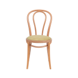 Wooden Restaurant Chair MONET 18 Pistachio Seat