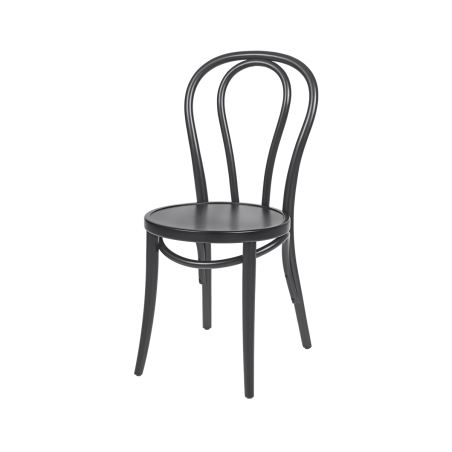 Wooden Restaurant Chair MONET 18 Black