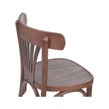 Wooden Restaurant Chair LEGEND Walnut