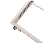 Sun Lounger RIVIERA White-Beige