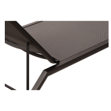 Sun Lounger RIVIERA Black-Silver
