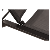 Aluminium Sun Lounger RIVIERA Graphite