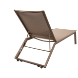 Sun Lounger RIVIERA Champagne-Beige
