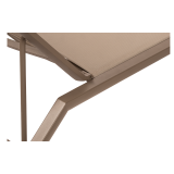 Sun Lounger RIVIERA Champagne-Beige