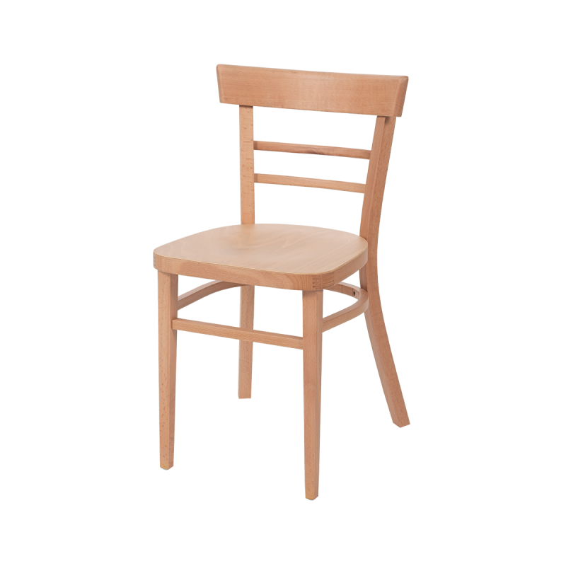 Wooden Restaurant Chair EPIC Natural