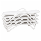 Plastic Sun Lounger MARINA White
