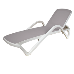 Sun lounger MARINA Grey