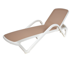 Sun lounger MARINA Beige