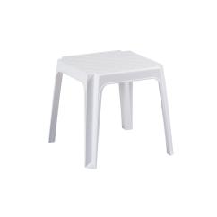 Plastic Side Table SANDY White