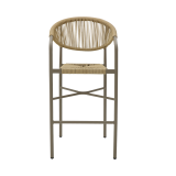 Technorattan Chair CESARE BAR Beige