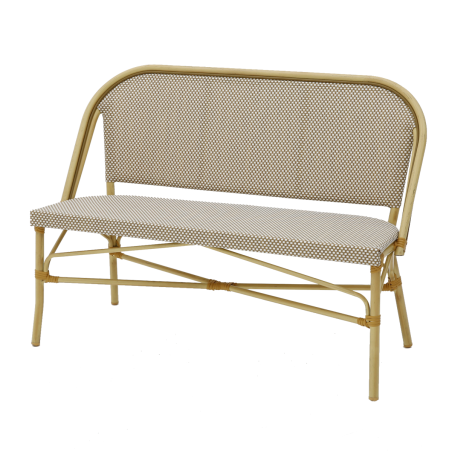 Technorattan Bench MATTEO BENCH Beige