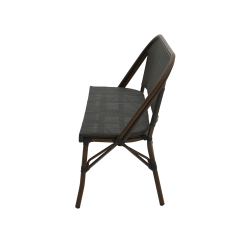 Technorattan Bench MATTEO BENCH Dark Anthracite