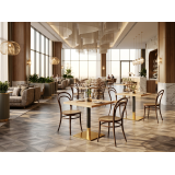 Wooden Restaurant Chair LEGEND ARM Walnut