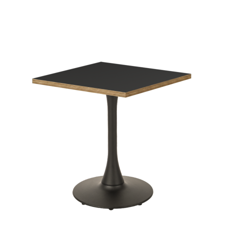 Bistro Table ARIOSO 68x68 Anthracite with Multiplex Edge