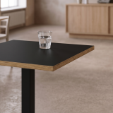 Bistro Table ALFA S 68x68 Anthracite with Multiplex Edge