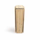 Beer Garden Table WOODY CROSS 241x241 Fir