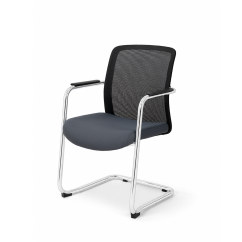 Training Chair QUADRA Black-Grey
