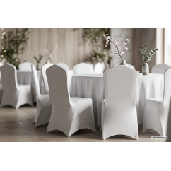 Chair Cover SLIMTEX 250 White