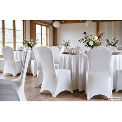 Chair Cover SLIMTEX 200 White