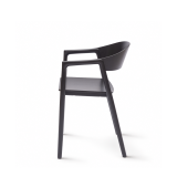 Wooden Restaurant Chair ARDEN Black