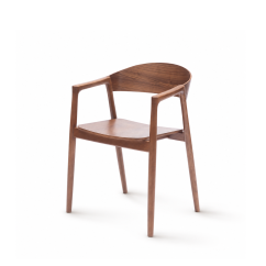 Wooden Restaurant Chair ARDEN Walnut
