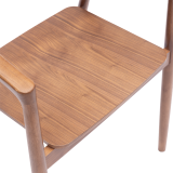 Wooden Restaurant Chair ARDEN Walnut