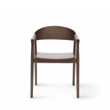 Wooden Restaurant Chair ARDEN Smoky