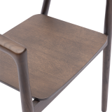 Wooden Restaurant Chair ARDEN Smoky