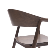 Wooden Restaurant Chair ARDEN Smoky