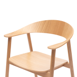 Wooden Restaurant Chair HORIZON Natural
