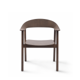 Wooden Restaurant Chair HORIZON Smoky