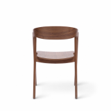 Wooden Restaurant Chair FUTURA Walnut