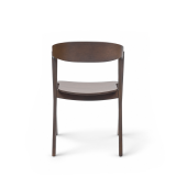 Wooden Restaurant Chair FUTURA Smoky