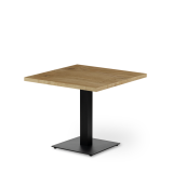 Cafe table ALFA CAFE with laminated top