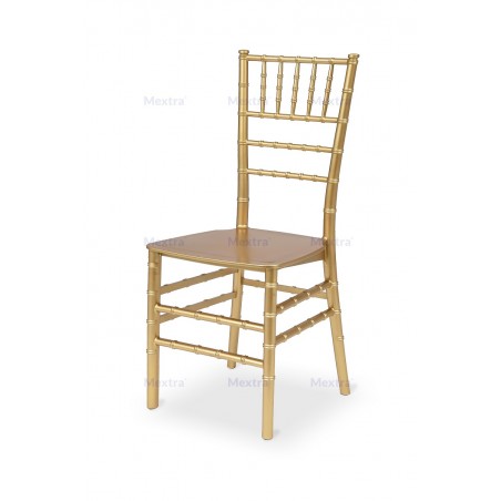 Wedding Chair CHIAVARI TIFFANY golden C600