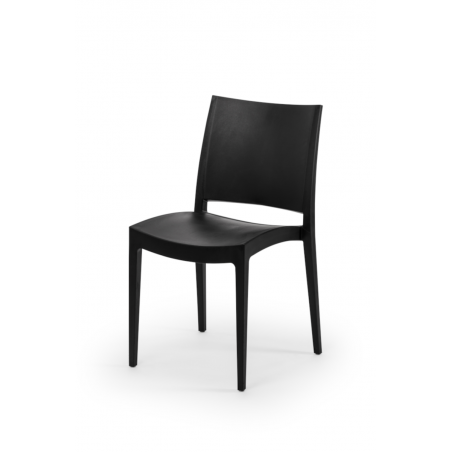 Bistro chair GOMERA black