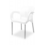 Beer Garden Chair BISTRO white