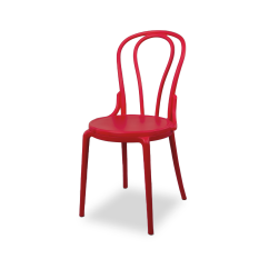 Bistro chair MONET red