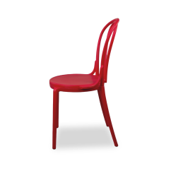 Bistro chair MONET red
