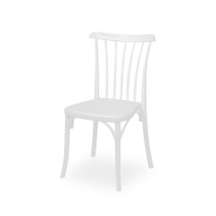 Bistro chair RETRO white