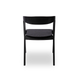Wooden restaurant chair FUTURA black