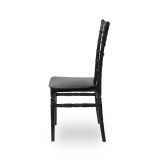 Silla de boda CHIAVARI TIFFANY negro