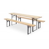 Table WOODY STRONG 220x70 cm